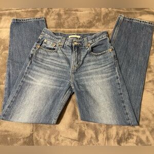 Levi’s Low Pro Straight Jeans Medium Blue Wash Size W26